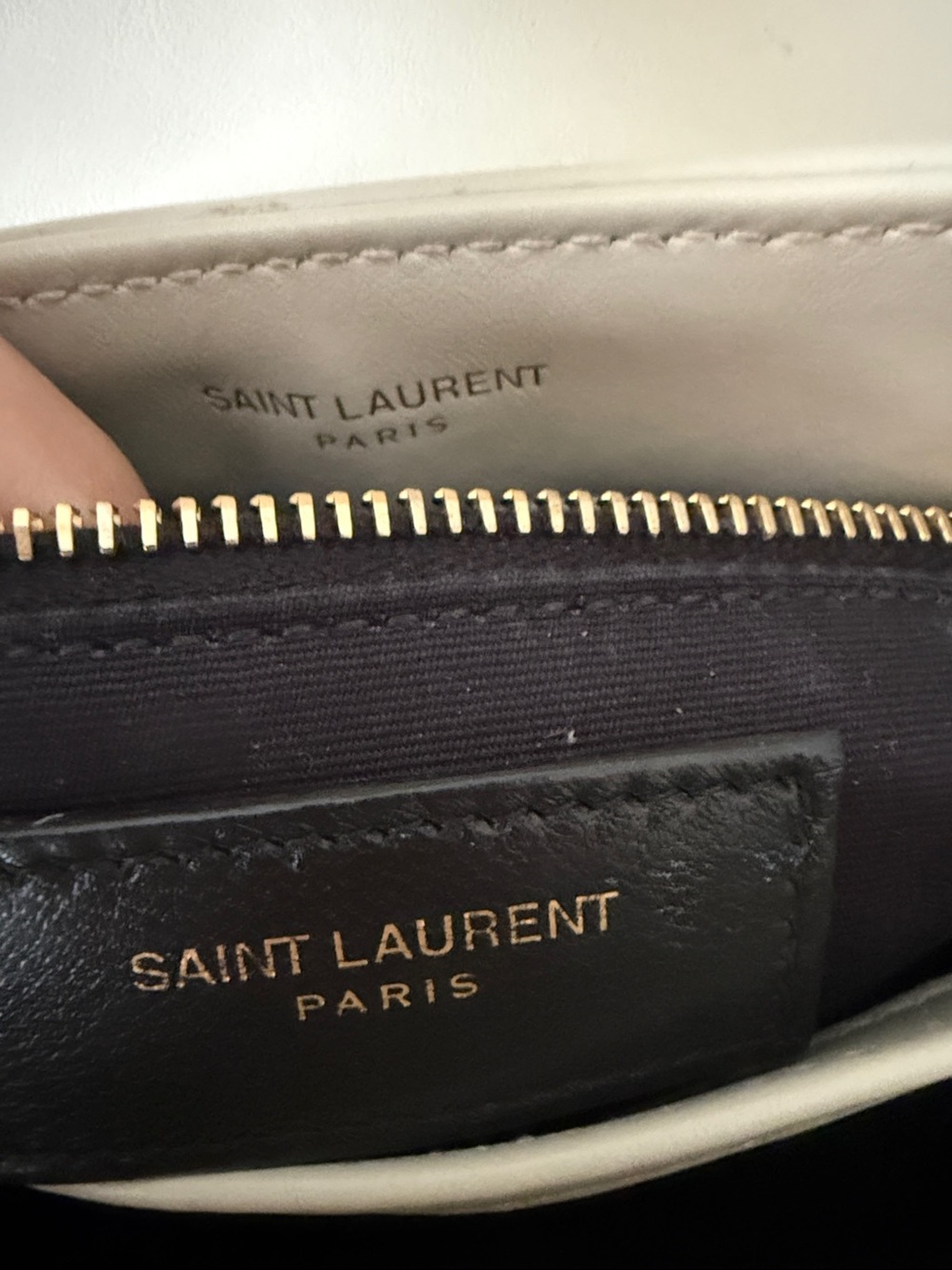 Yves Saint Laurent Cream Crossbody - Picture 11 of 13